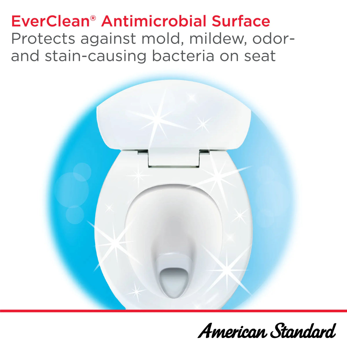 Cadet 3 Slow-Close Elongated Toilet Seat // BONE // 237815_EverClean_Infographic_SeatOnly_0001_MAR2025_CDNwebp.webp