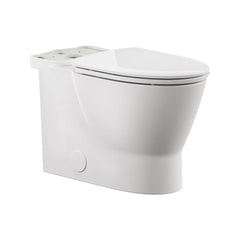 [3408A100.020] Aspirations EcoStrength Chair Height Elongated Bowl With Seat - White
