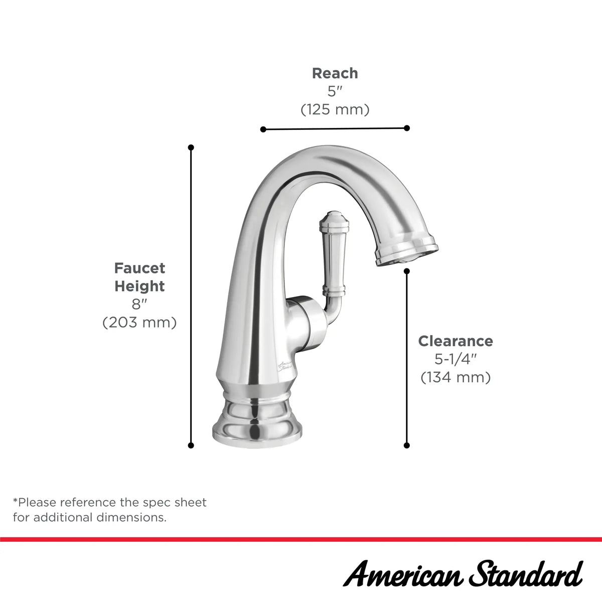 Delancey® Single Hole Single-Handle Bathroom Faucet 1.2 gpm/4.5 L/min With Lever Handle // POLISHED CHROME // 239558_Delancey_Infographic_7052121_0004_MAR2024_CDNwebp.webp