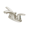 Colony® PRO 4-Inch Centerset 2-Handle Bathroom Faucet 1.2 gpm/4.5 L/min With Lever Handles //   BRUSHED NICKEL // 239572_Colony_SiloLeft_7075200.295_0001_MARCH2024_CDNwebp.webp