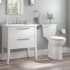 Cadet® PRO Two-Piece 1.28 gpf/4.8 Lpf Extra Tall Height Elongated 10-Inch Rough Toilet Less Seat // WHITE // 244127_CadetPro_EnvironmentFull_215TB104.020_0001_MARCH2024_CDNwebp.webp