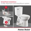 [786AA801.020] Aspirations Skirted Two-Piece 1.28 gpf/4.8 Lpf Chair-Height Elongated Toilet With Seat - White