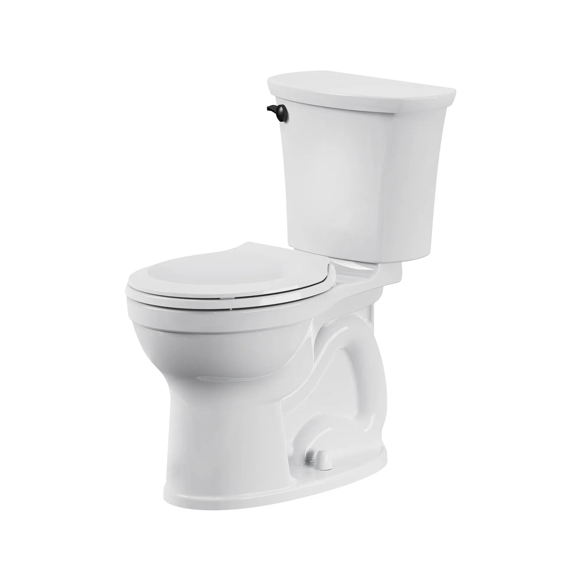 Champion® PRO Two-Piece 1.28 gpf/4.8 Lpf Chair Height Round Front Toilet Less Seat // WHITE // 244914_Champion_SiloLeft_211BA104.020_0001_MAY2024_CDNwebp.webp