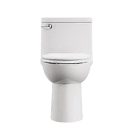 Compact Cadet® 3 One-Piece 1.28 gpf/4.8 Lpf Chair Height Elongated Toilet With Seat // WHITE // 245536_Cadet_SiloFront_612AA001.020_2403128.020_0001_APRIL2024_CDNwebp.webp