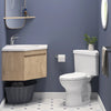 [609AD001.020] Triangle Cadet® PRO Two-Piece 1.28 gpf/4.8 Lpf Chair Height Elongated Toilet With Seat and Wax Ring - White