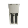 [715AA004.020] Décor Two-Piece 1.28 gpf/4.8 Lpf Chair Height Elongated Complete Toilet With Seat - White