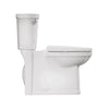 [715AA004.020] Décor Two-Piece 1.28 gpf/4.8 Lpf Chair Height Elongated Complete Toilet With Seat - White