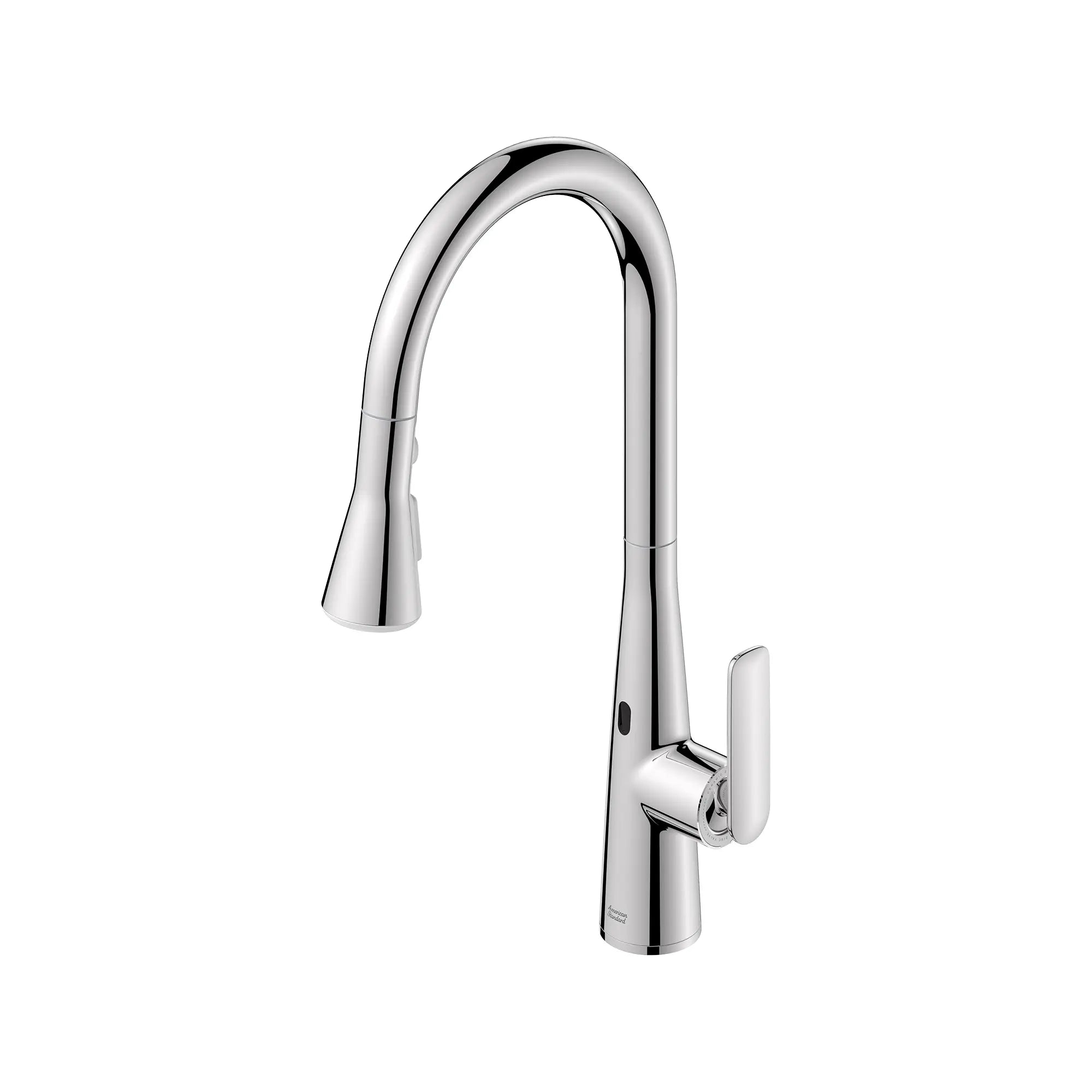 Aspirations Touchless Pull-Down Kitchen Faucet  // POLISHED CHROME // 247063_Aspirations_SiloLeft_1048800000_0001_JUNE2024_CDNwebp.webp