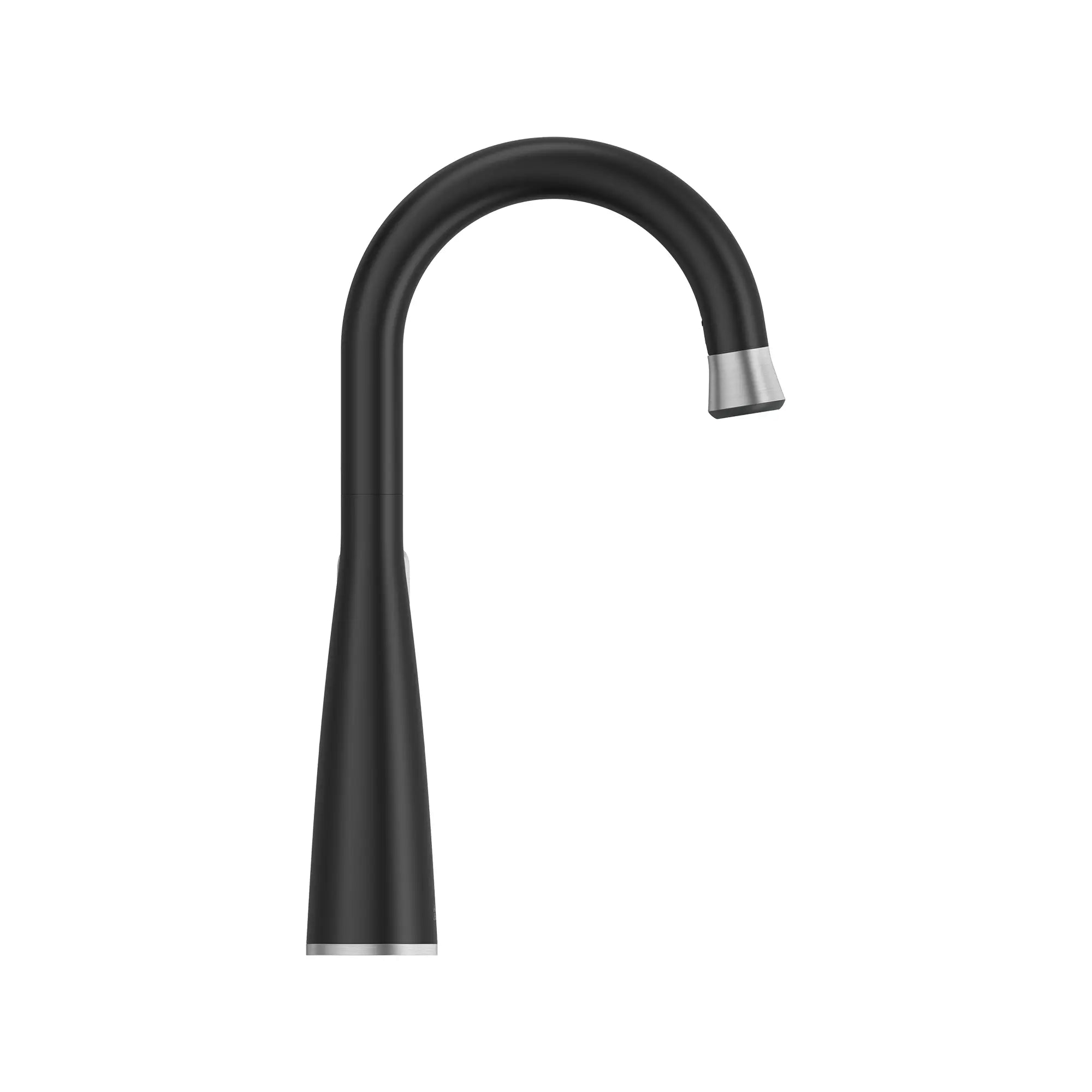 Aspirations Pull-Down Bar Faucet  // MATTE BLACK/STAINLESS STEEL // 247669_Aspirations_SiloSide_1048274230_0001_MAY2024_CDNwebp.webp