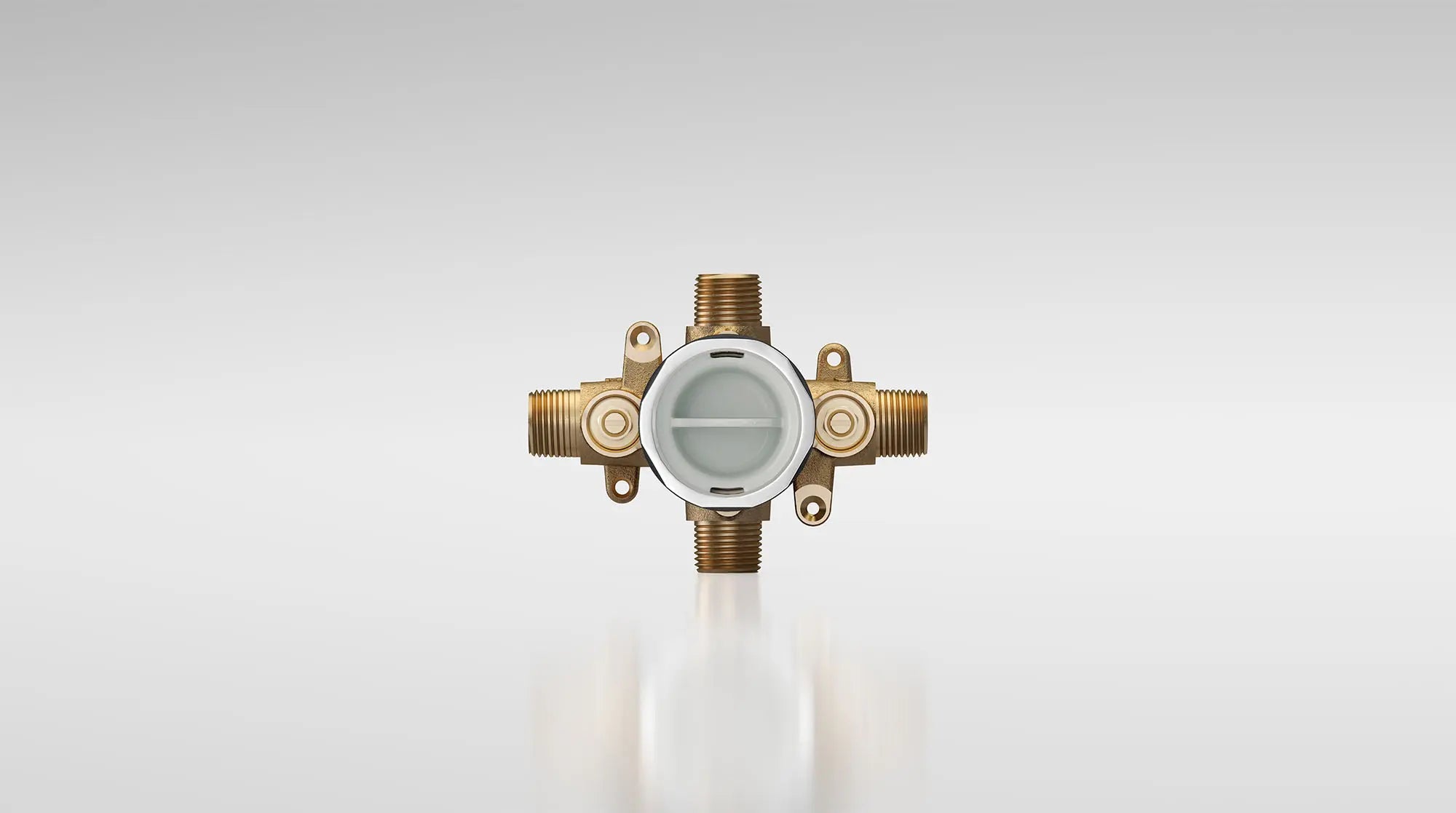 Flash® Shower Rough-In Valve With Universal Inlets/Outlets With Screwdriver Stops // NO FINISH // 259203_RU101SS_gry_CDNwebp.webp