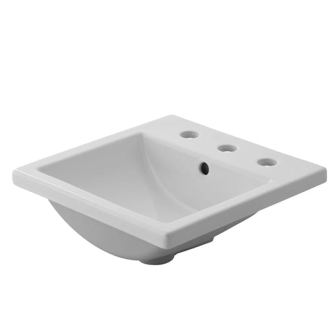 Studio Carre® Drop-In Sink With 8-Inch Widespread