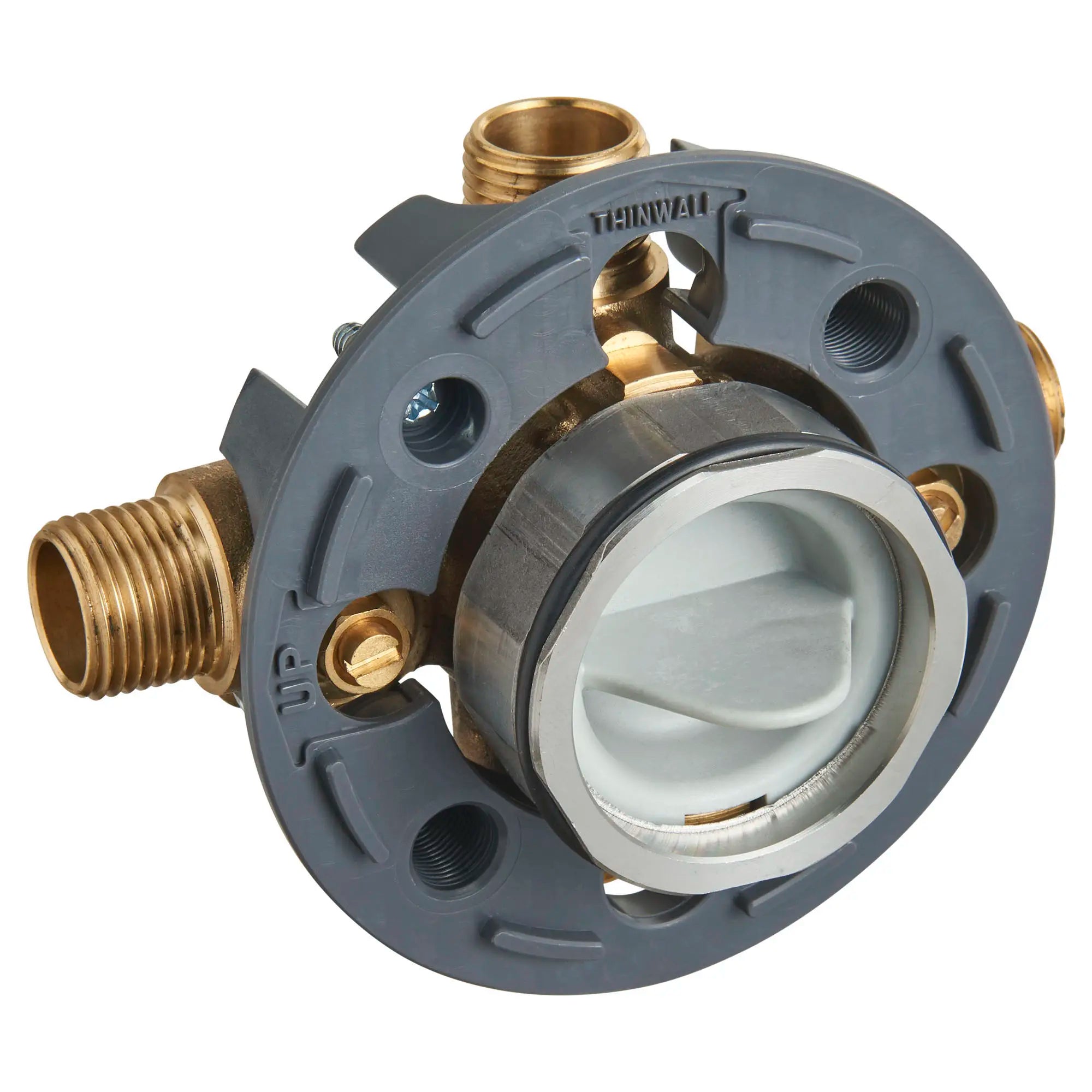Flash® Shower Rough-In Valve With Universal Inlets/Outlets With Screwdriver Stops // NO FINISH // 259914_RU101SS_3b_CDNwebp.webp