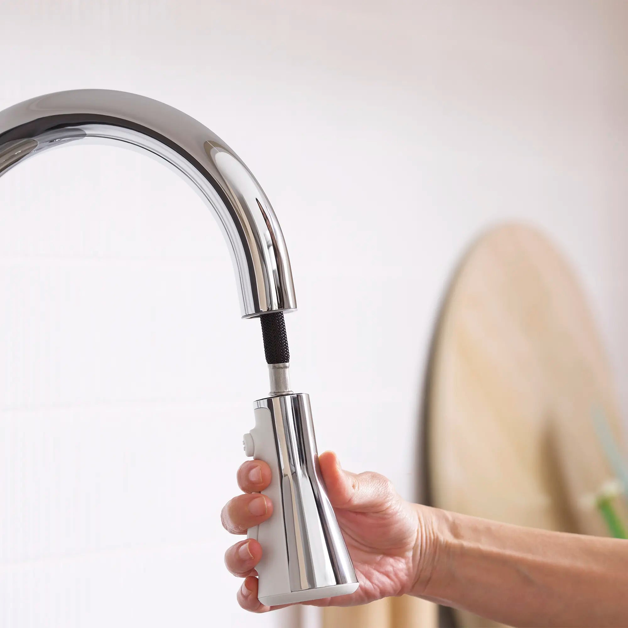 Aspirations Touchless Pull-Down Kitchen Faucet  // POLISHED CHROME // 262112_Aspirations_Lifestyle_1048800000_0001_April2025_CDNwebp.webp