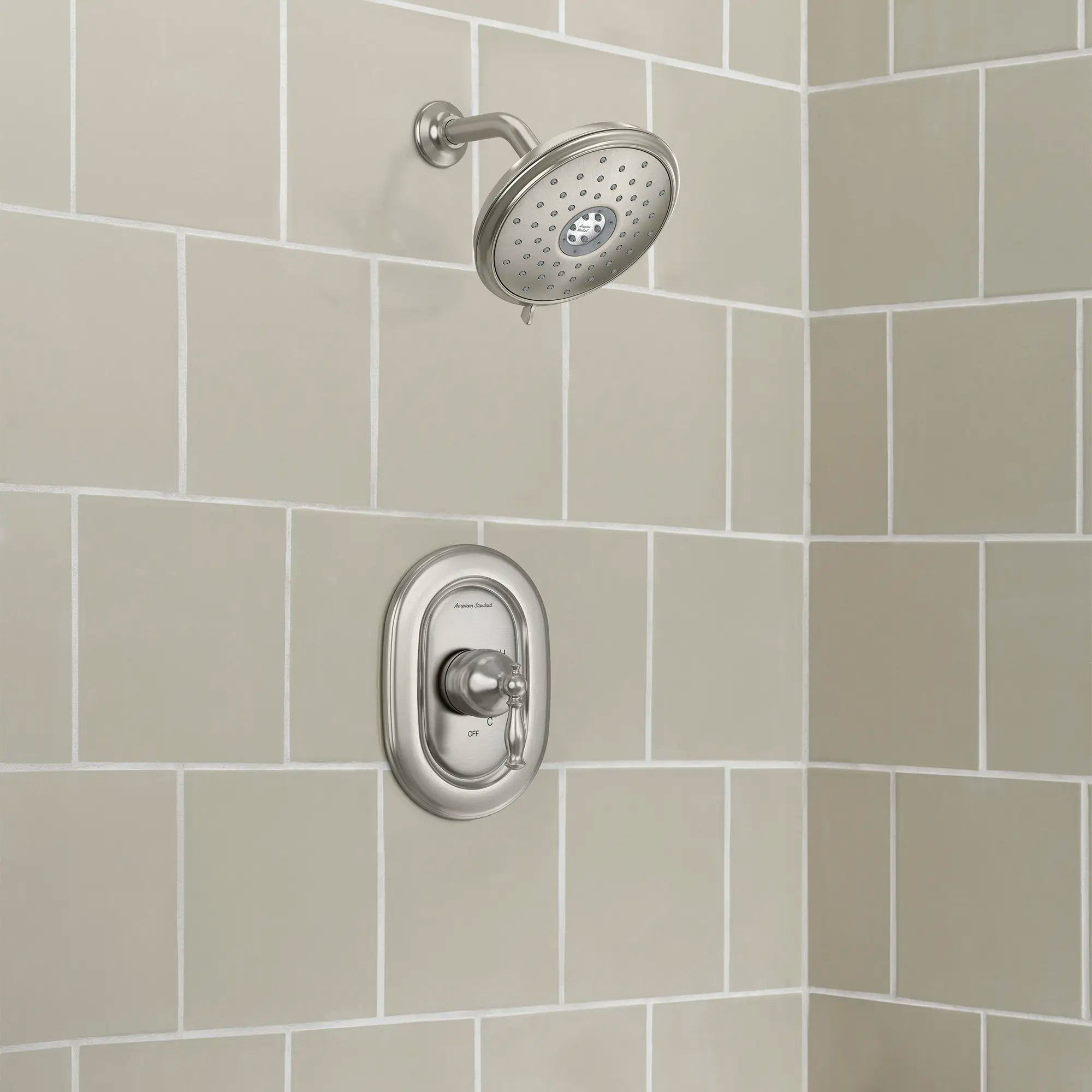 Spectra® Fixed Traditional 7-1/4-Inch 1.8 gpm/6.8 L/min Water-Saving Fixed Showerhead // BRUSHED NICKEL // 262268_B-TU440507295_9138073295_0_CDNwebp.webp