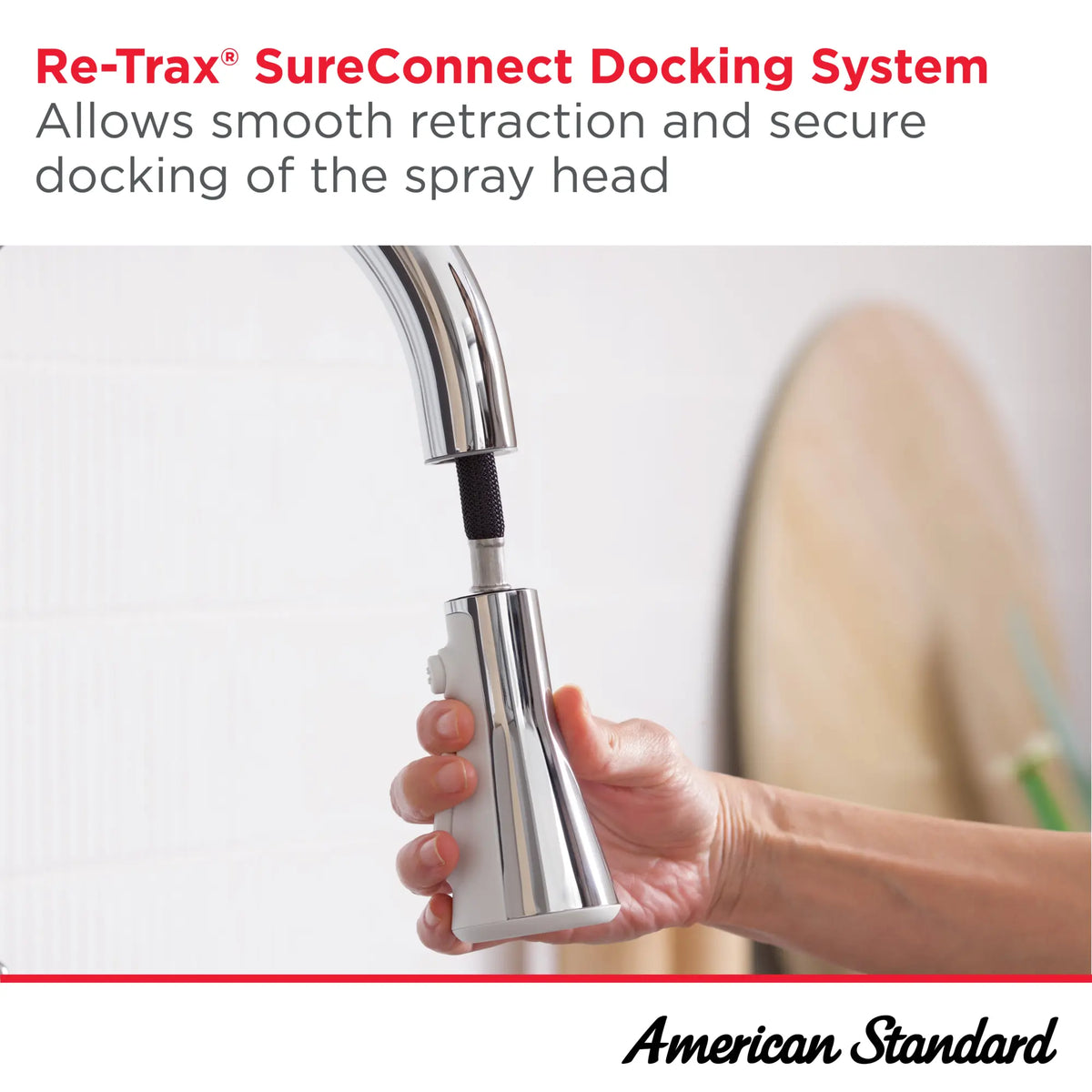 Aspirations Pull-Down Kitchen Faucet  // POLISHED CHROME // 262284_Re-Trax-SureConnect_Infographic_104881_0007_OCT026_3_CDNwebp.webp