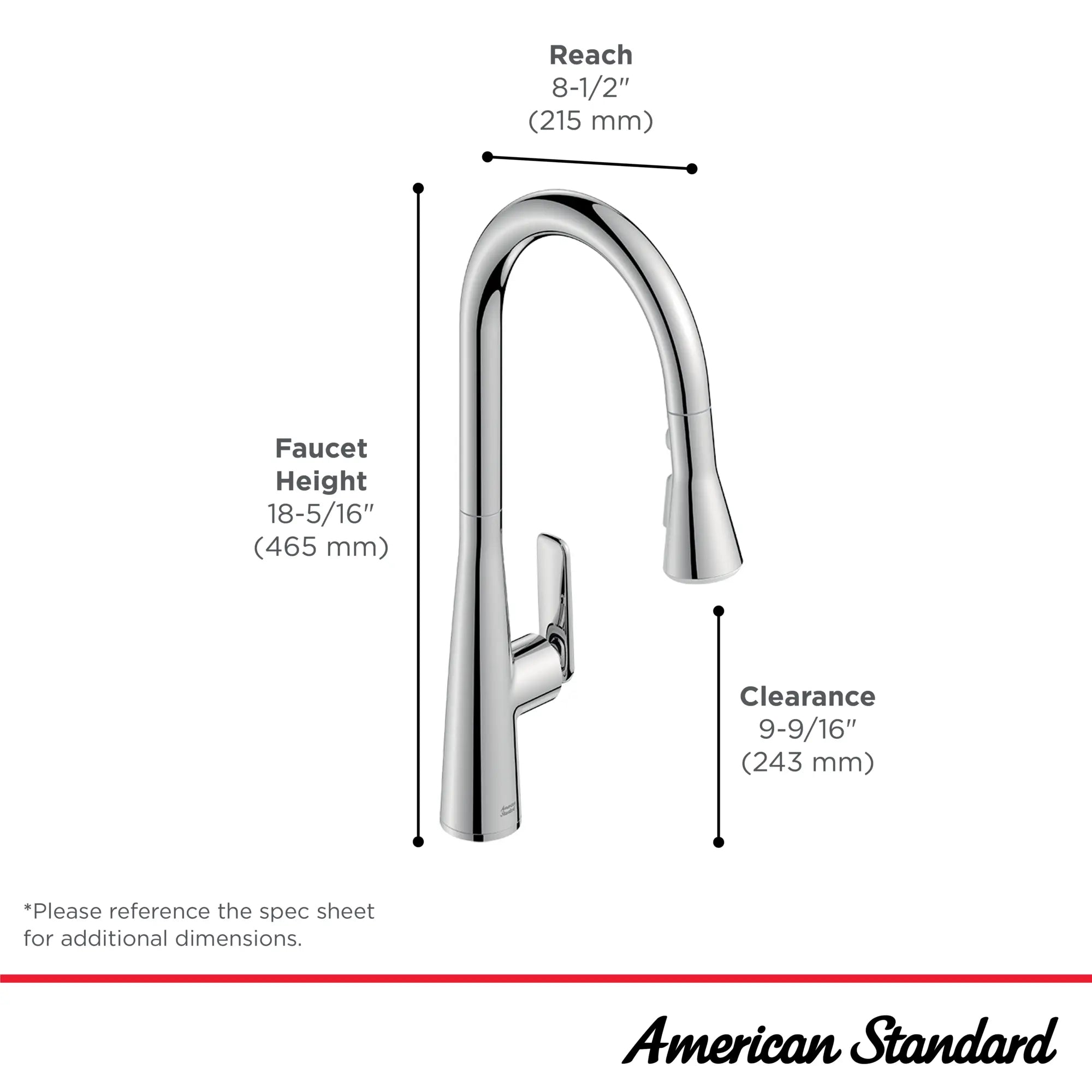 Aspirations Pull-Down Kitchen Faucet  // POLISHED CHROME // 262292_Aspirations_Infographic_Pull_down_1048810000_0007_MAY2025_0_CDNwebp.webp
