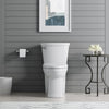 [715AA004.020] Décor Two-Piece 1.28 gpf/4.8 Lpf Chair Height Elongated Complete Toilet With Seat - White