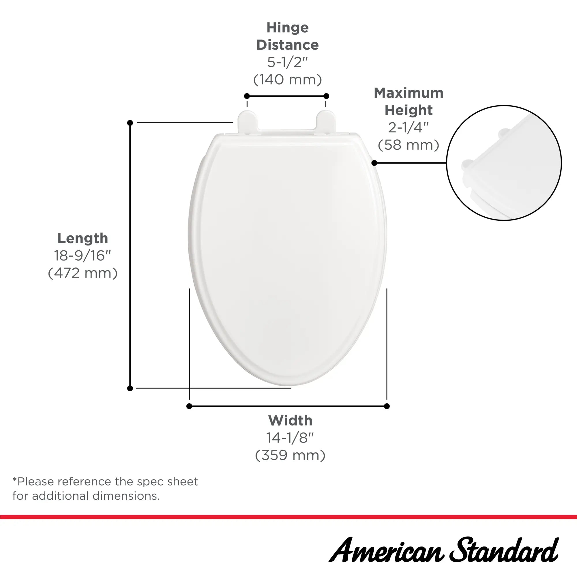 Traditional Slow-Close & Easy Lift-Off Elongated Toilet Seat // WHITE // 262770_Traditional_Infographic_5020A65G020_0001_May2025_0_CDNwebp.webp