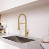 [104882GN00] Aspirations Semi-Pro Kitchen Faucet  - Brushed Cool Sunrise