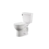 [7423756ST.020] Ravenna 3 Two-Piece 1.6 gpf/6.0 Lpf Standard Height Round Front Complete Toilet With Seat and Lined Tank - White