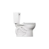 [7423756ST.020] Ravenna 3 Two-Piece 1.6 gpf/6.0 Lpf Standard Height Round Front Complete Toilet With Seat and Lined Tank - White