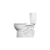 [7423756ST.020] Ravenna 3 Two-Piece 1.6 gpf/6.0 Lpf Standard Height Round Front Complete Toilet With Seat and Lined Tank - White