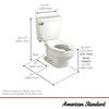 [2315228.020] Baby Devoro Two-Piece 1.28 gpf/4.8 Lpf 10-1/4-Inch Height Elongated Toilet - White