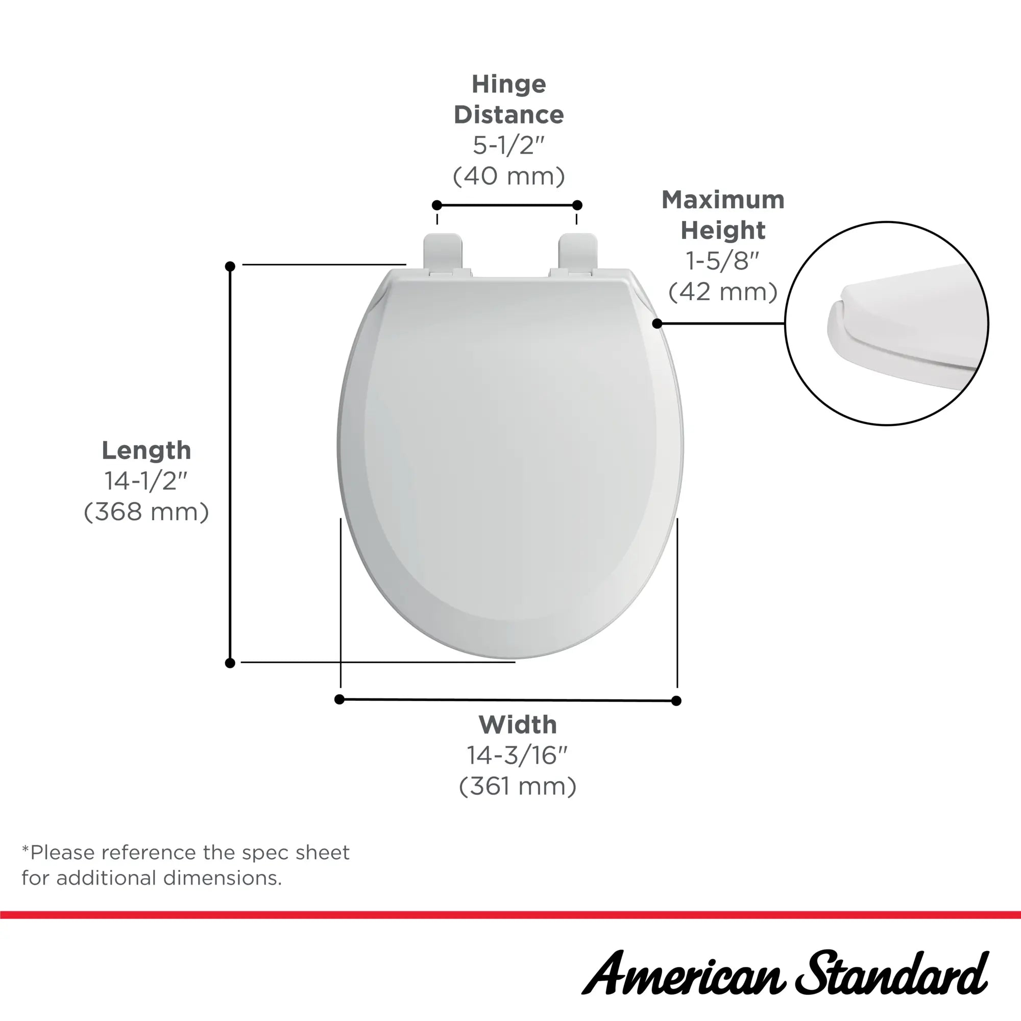 Transitional Slow-Close Round Front Toilet Seat // WHITE // 268995_Cadet_Infographic_5503B00B_0001_AUG2025_1_CDNwebp.webp