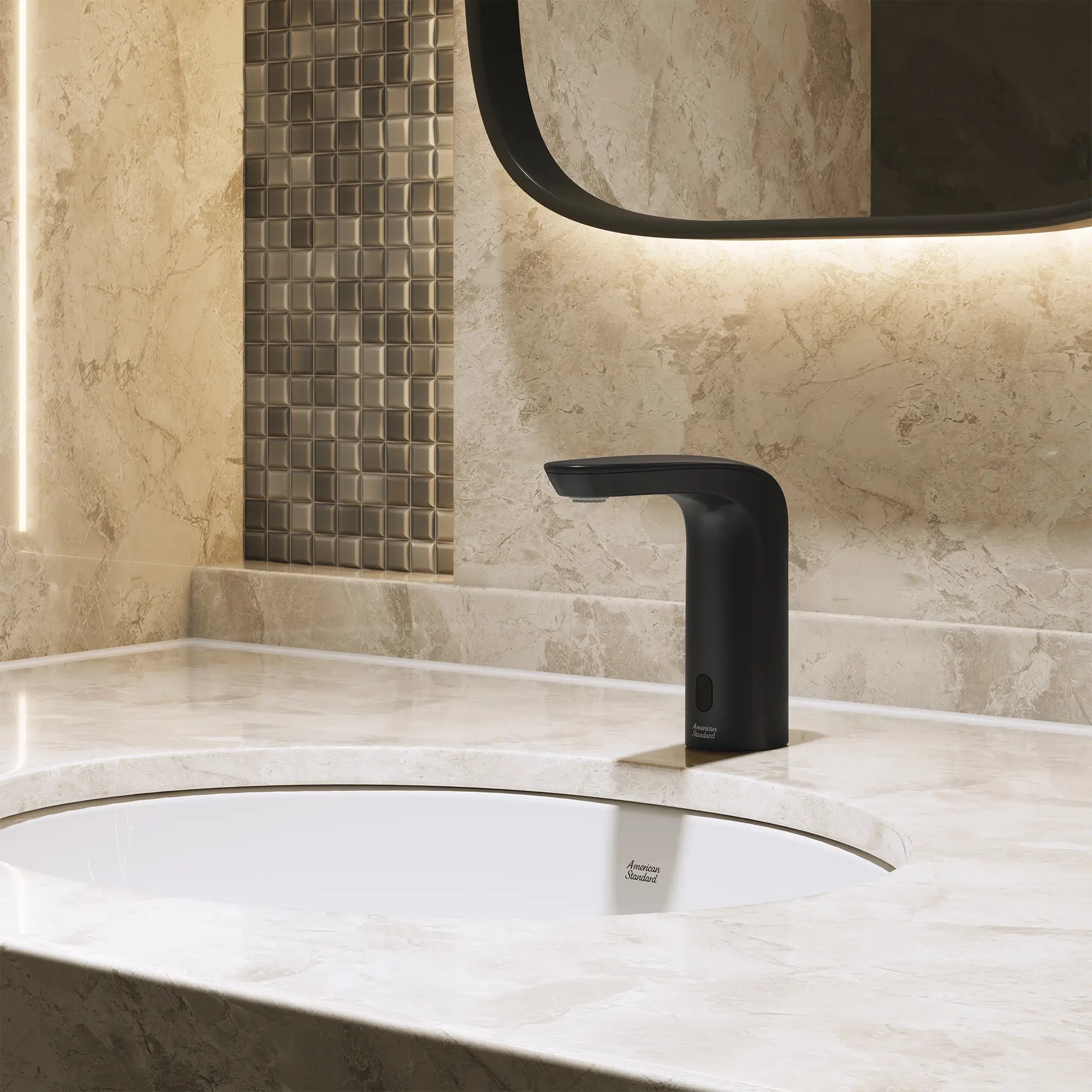 NextGen Selectronic® Touchless Faucet, Base Model, 0.5 gpm/1.9 Lpm // MATTE BLACK // 269908_NextGen_EnvironmentCloseUp_7766105.243_0002_JULY2025_0_CDNwebp.webp