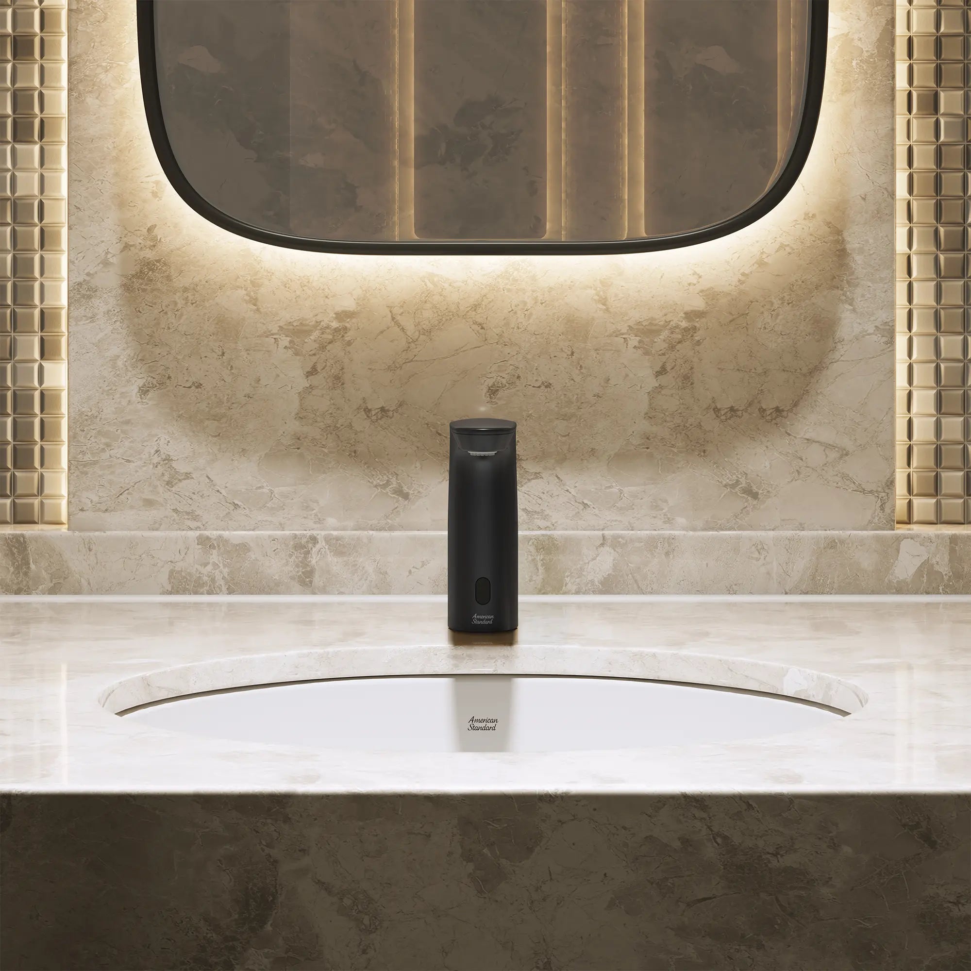 NextGen Selectronic® Touchless Faucet, Base Model, 0.5 gpm/1.9 Lpm // MATTE BLACK // 269909_NextGen_EnvironmentCloseUp_706B105.243_0001_JULY2025_0_CDNwebp.webp