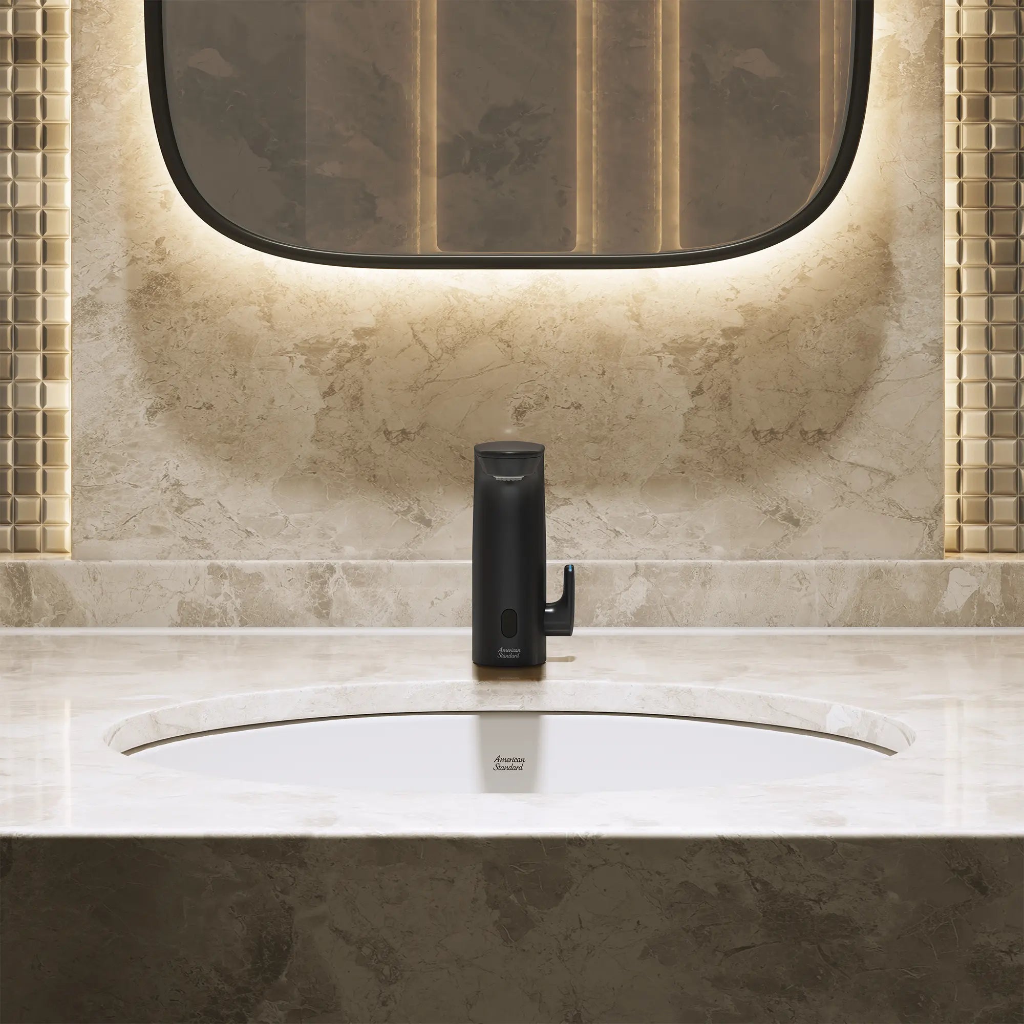 NextGen Selectronic® Touchless Faucet, Base Model With Above-Deck Mixing, 0.5 gpm/1.9 Lpm // MATTE BLACK // 269928_NextGen_EnvironmentCloseUp_7766205.243_0001_JULY2025_0_CDNwebp.webp