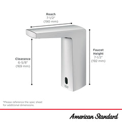 [703P400.002] Paradigm® 4-Inch Deck Plate - Polished Chrome