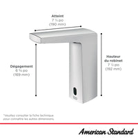 [703P400.295] Paradigm® - plaque de tablier de 4 po (102 mm) - Nickel brossé