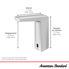 [703P400.295] Paradigm® - plaque de tablier de 4 po (102 mm) - Nickel brossé