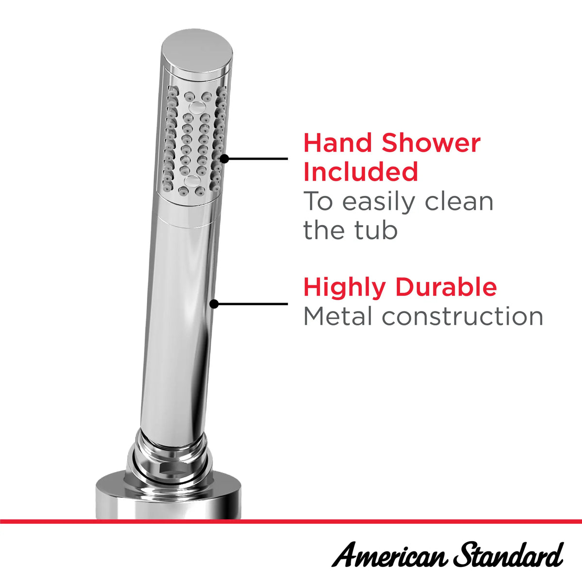 Studio® S  Bathtub Faucet With Lever Handles and Personal Shower for Flash® Rough-In Valve // MATTE BLACK // 276922_StudioS_Infographic_T105901_0002_OCT2025_0_CDNwebp_2dca59ea-8373-4e40-8aa4-86ed64ced7e1.webp