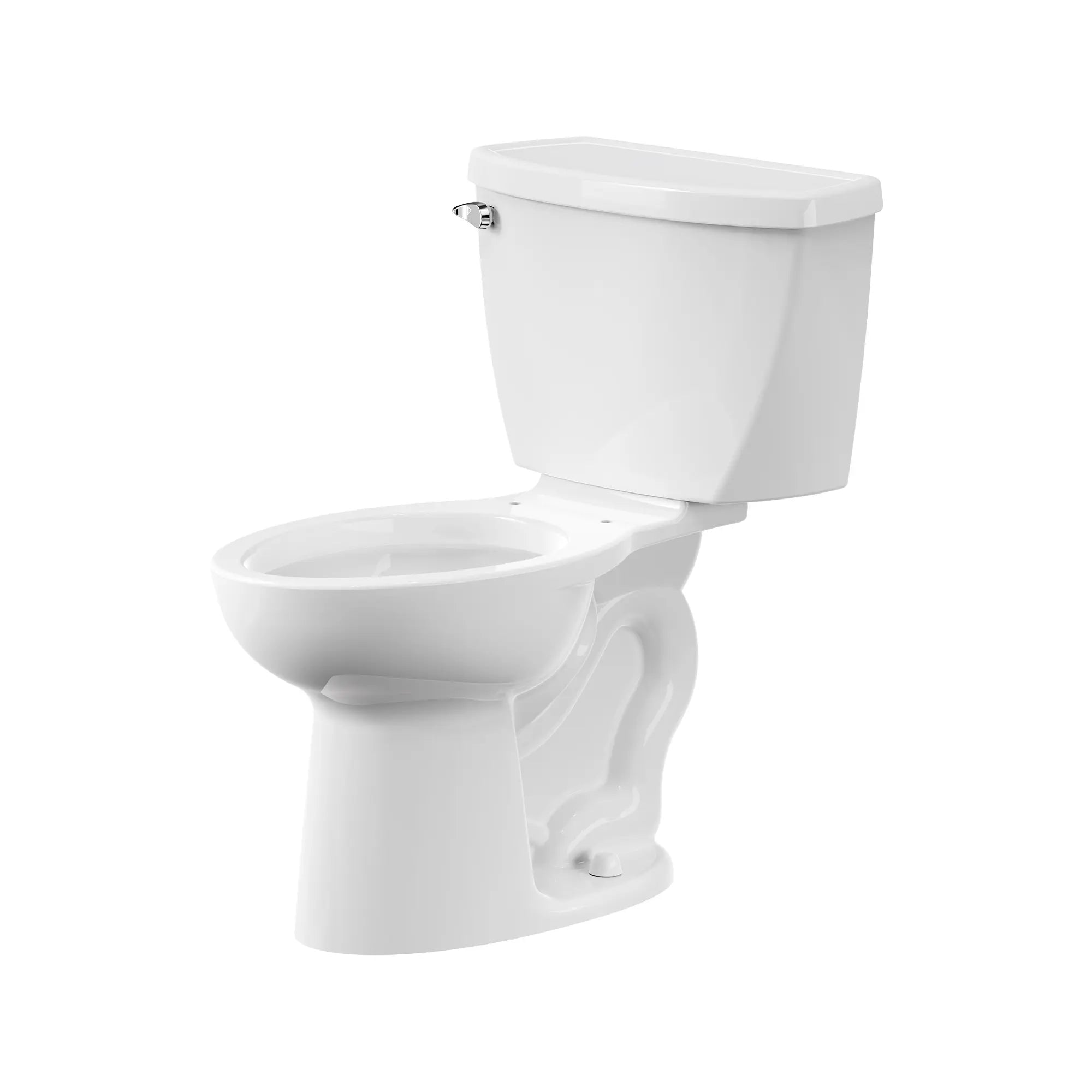 Cadet® Two-Piece Pressure Assist 1.6 gpf/6.0 Lpf Chair Height Elongated EverClean® Toilet // WHITE // 278102_Ecomm_SiloLeft_2467016.020_0001_OCTOBER2025_0_CDNwebp.webp