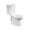 [288CA114.020] H2Optimum® Two-Piece 1.1 gpf/4.2 Lpf Standard Height Elongated Toilet Less Seat - White