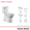 [785AA801.020] Aspirations Two-Piece Concealed 1.28 gpf/4.8 Lpf Chair Height Elongated Toilet With Seat - White