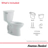[215AA004.021] Cadet® PRO Two-Piece 1.6 gpf/6.0 Lpf Chair Height Elongated Toilet Less Seat - Bone