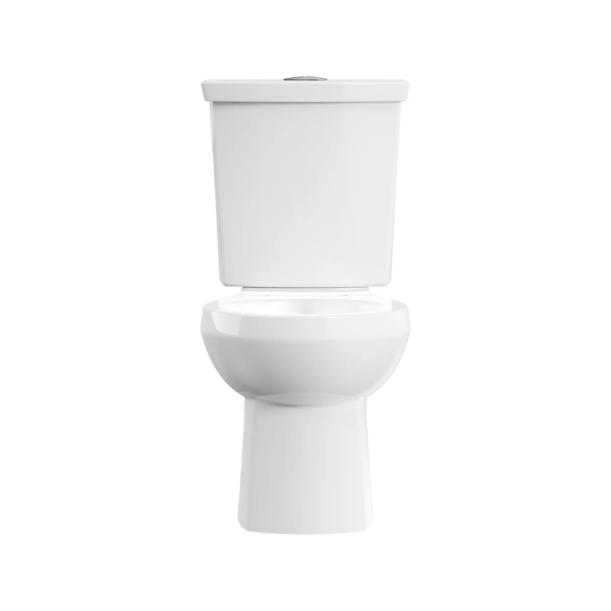 H2Option® Two-Piece Dual Flush 1.28 gpf/4.8 Lpf and 0.92 gpf/3.5 Lpf Standard Height Round Front Toilet Less Seat // WHITE // 280998_H2Option_SiloFront_2889218.020_0001_DECEMBER2025_0_CDNwebp.webp