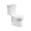 [2889218.020] H2Option® Two-Piece Dual Flush 1.28 gpf/4.8 Lpf and 0.92 gpf/3.5 Lpf Standard Height Round Front Toilet Less Seat - White