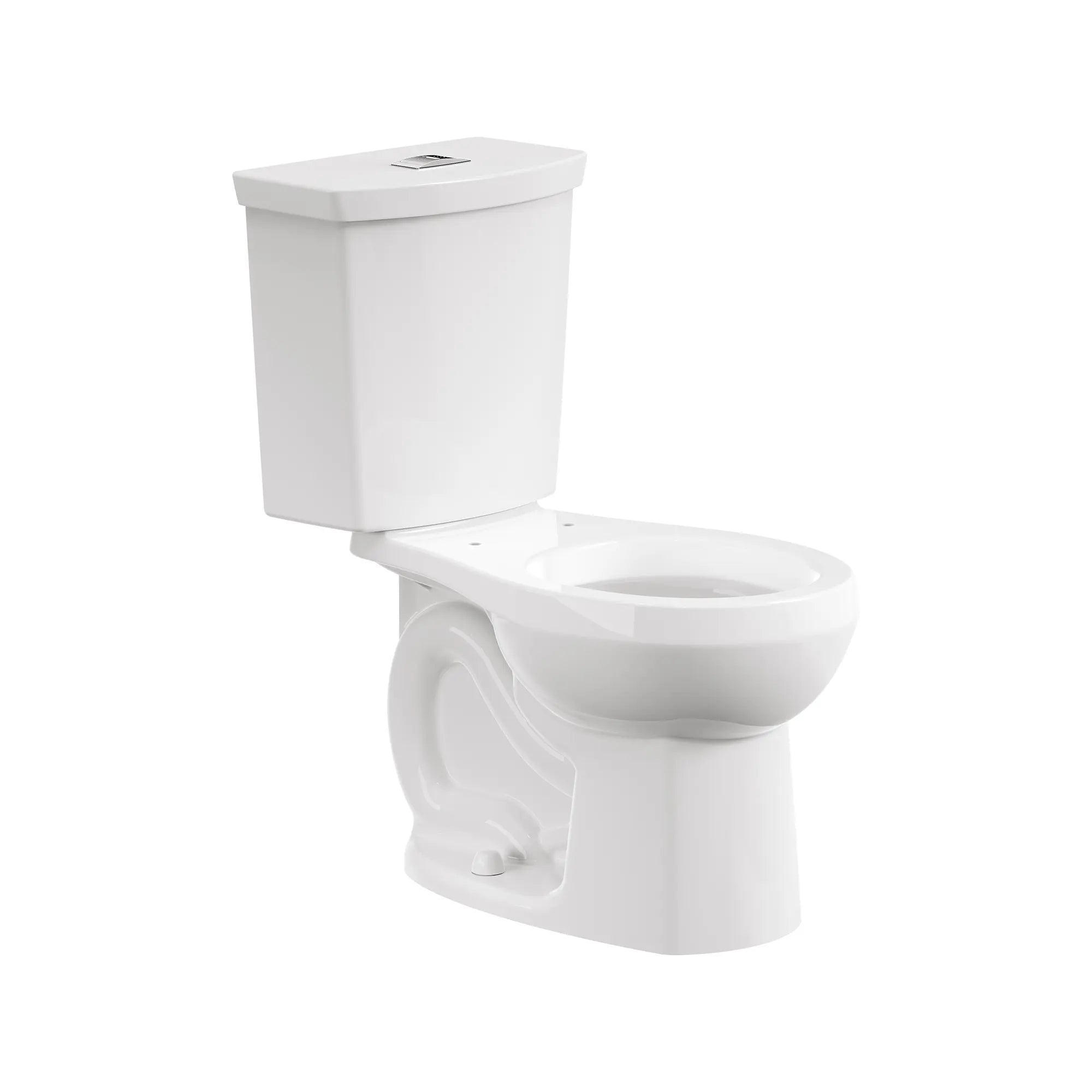 H2Option® Two-Piece Dual Flush 1.28 gpf/4.8 Lpf and 0.92 gpf/3.5 Lpf Standard Height Round Front Toilet With Liner Less Seat // WHITE // 281007_H2Option_SiloRight_2889518.020_0001_DECEMBER2025_0_CDNwebp.webp