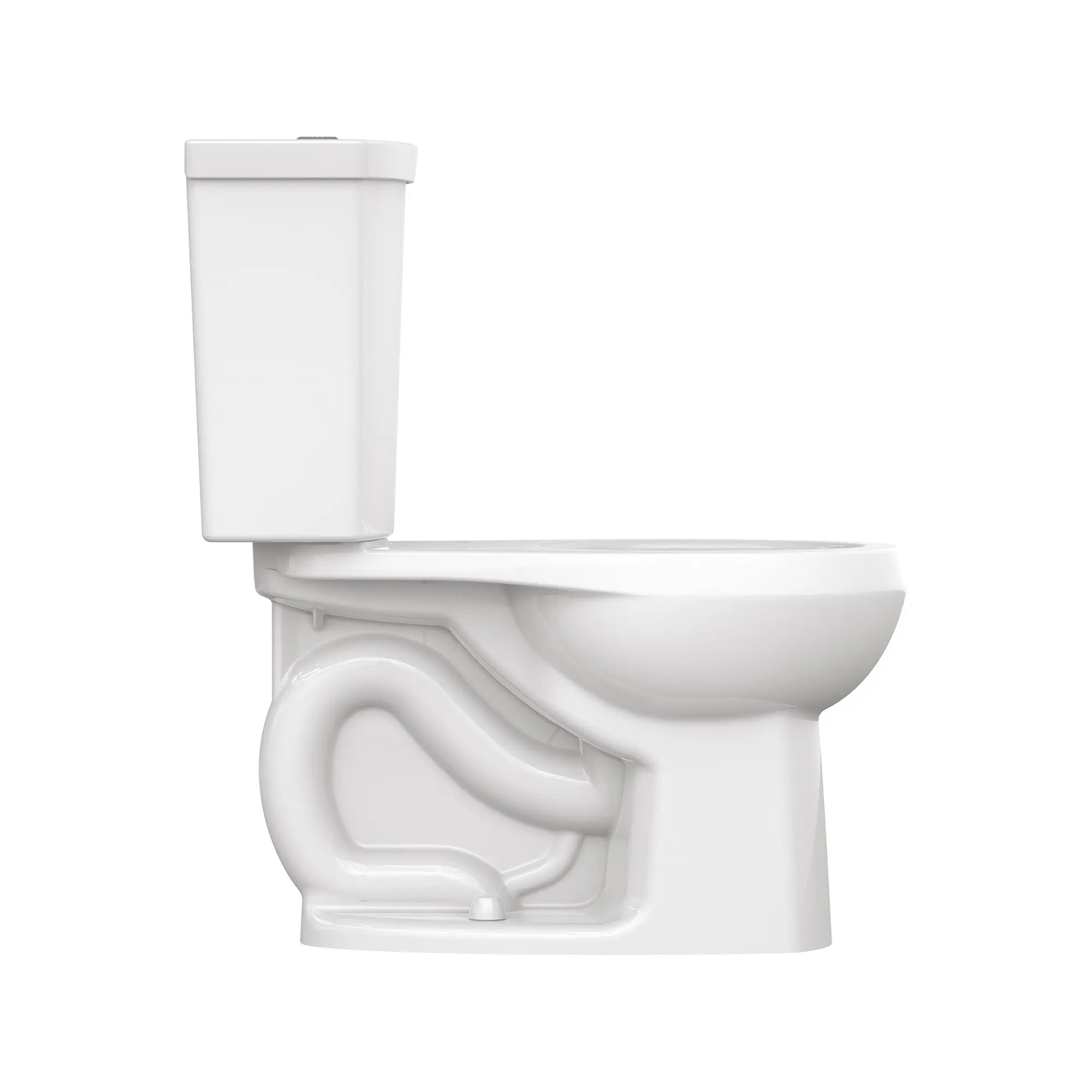 H2Option® Two-Piece Dual Flush 1.28 gpf/4.8 Lpf and 0.92 gpf/3.5 Lpf Standard Height Round Front Toilet Less Seat // WHITE // 281013_H2Option_SiloSide_2889218.020_0001_DECEMBER2025_0_CDNwebp.webp
