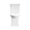 [281AA104.020] Town Square® S Skirted Two-Piece 1.28 gpf/4.8 Lpf Chair Height Elongated Toilet With Seat - White