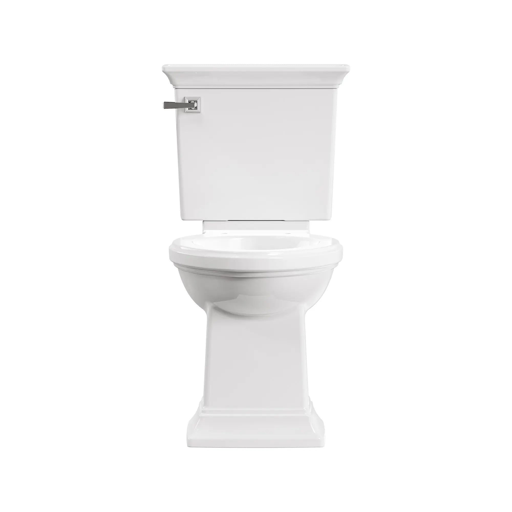 Town Square® S Two-Piece 1.28 gpf/4.8 Lpf Chair Height Elongated Toilet Less Seat // WHITE // 281026_Town_Square_SiloFront_2917228.020_0001_DECEMBER2025_0_CDNwebp.webp