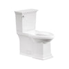 [281AA104.020] Town Square® S Skirted Two-Piece 1.28 gpf/4.8 Lpf Chair Height Elongated Toilet With Seat - White