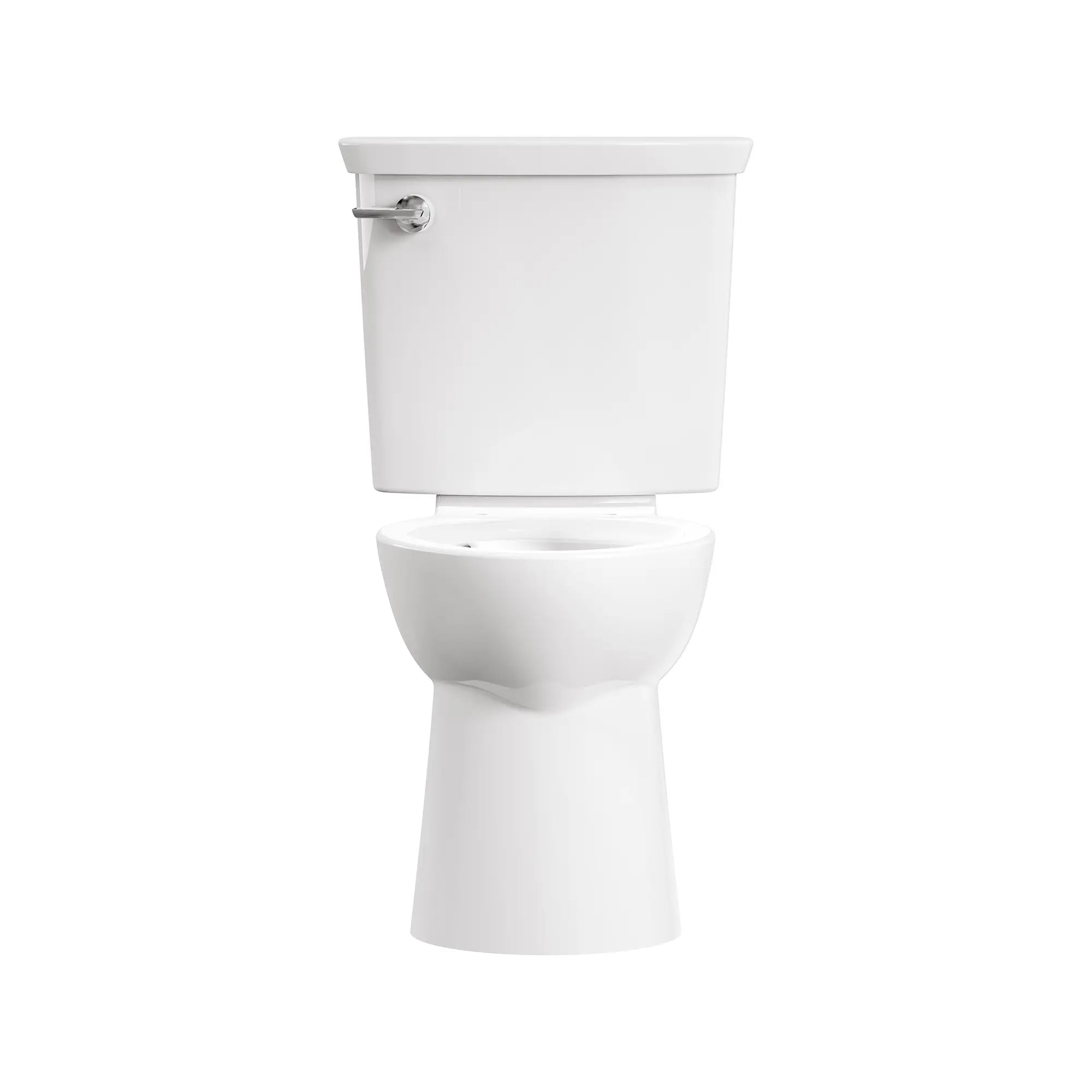 VorMax® Two-Piece 1.0 gpf/3.8 Lpf Chair Height Elongated Toilet Less Seat // WHITE // 281035_Vormax_SiloFront_238AA114.020_0001_DECEMBER2025_0_CDNwebp.webp