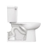 [2878016.020] Yorkville® Two-Piece Pressure Assist 1.6 gpf/6.0 Lpf Chair Height Back Outlet Elongated EverClean® Toilet - White