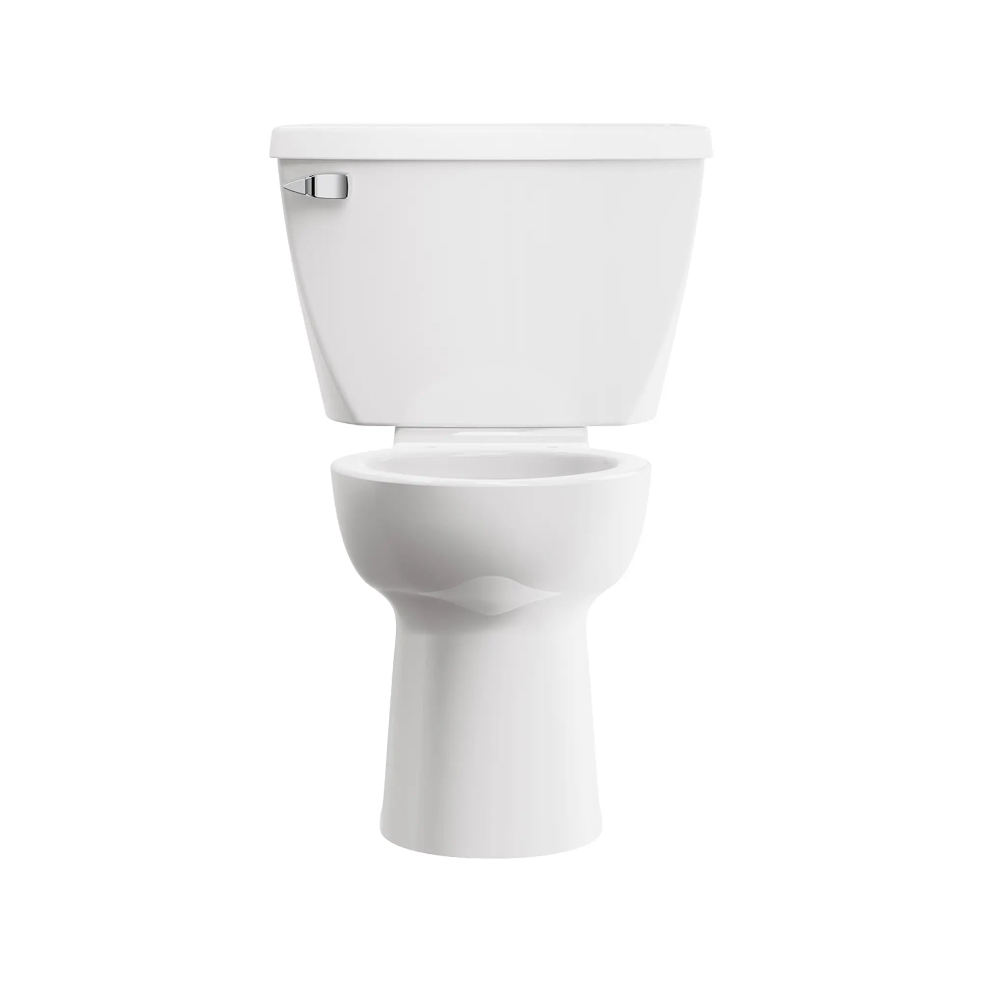 Cadet® Two-Piece Pressure Assist 1.1 gpf/4.2 Lpf Chair Height Elongated EverClean® Toilet // WHITE // 281135_Cadet_SiloFront_2467100.020_0001_DECEMBER2025_0_CDNwebp.webp