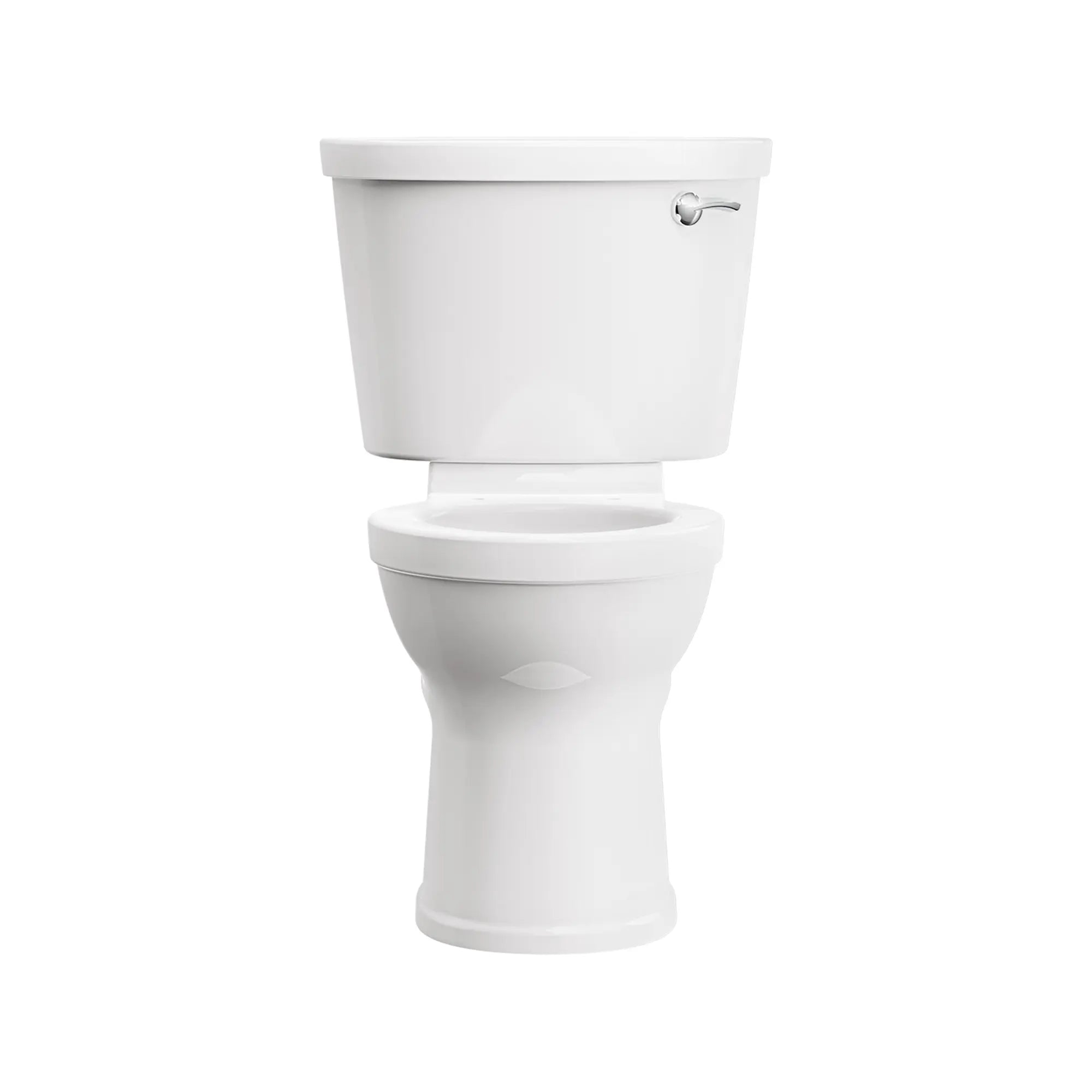 Champion PRO Two-Piece 1.6 gpf/6.0 Lpf Chair Height Elongated Right Hand Trip Lever Toilet less Seat // WHITE // 281154_Champion_SiloFront_211AA005.020_0001_DECEMBER2025_0_CDNwebp.webp